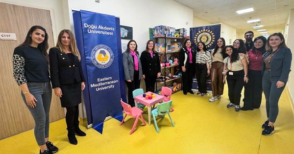 EMU Community Involvement Center and Bellapais Begonvil Inner Wheel Club Set Up a Play and Activity Corner for Children